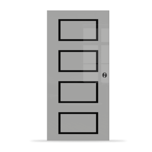 Galakor-Drzwi-Chowane-w-ściane-w-kasecie-szklane-czerwone-geo-pasy-różne-wzory-rozwiązanie-do-małej-przestrzeni (7)-min
