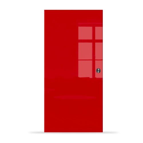 Galakor-Drzwi-Chowane-w-ściane-w-kasecie-szklane-czerwone-geo-pasy-różne-wzory-rozwiązanie-do-małej-przestrzeni (3)-min
